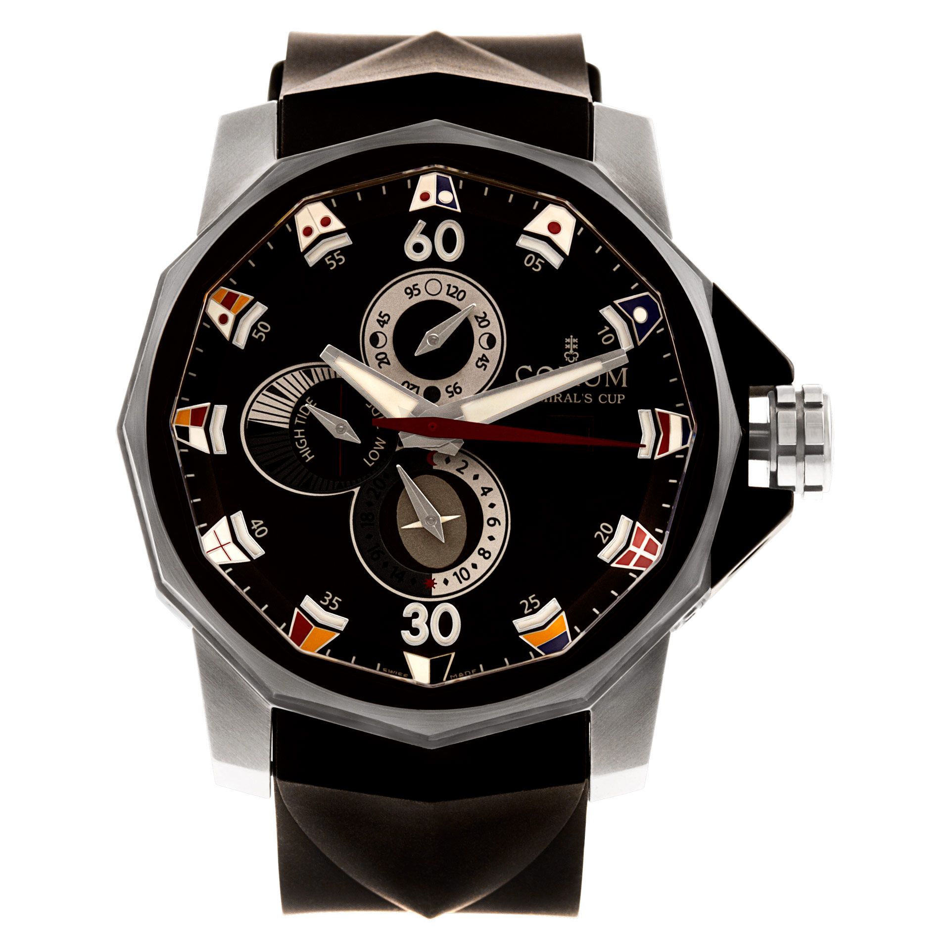 Used Corum Admirals Cup 75393506V791AN52 titanium 48mm | | Gray & Sons