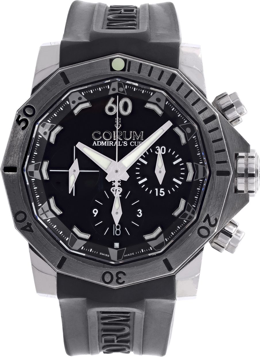 Used Corum Admirals Cup 753.451.04/0371 AN22 Titanium mm | Gray & Sons