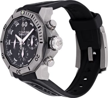 Corum Admirals Cup 753.451.04/0371 AN22    Titanium    Black dial mm Automatic w