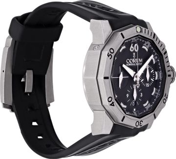Corum Admirals Cup 753.451.04/0371 AN22    Titanium    Black dial mm Automatic w