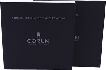 Corum Admirals Cup 753.451.04/0371 AN22    Titanium    Black dial mm Automatic w