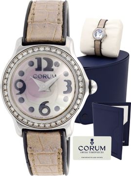 Corum Bubble 101.161.47 Stainless Steel Mother of Pearl dial 26mm Quartz watch Corum Bubble 26mm 101.161.47 Ladies Watch Collection