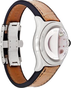 Corum Bubble 39.250.20 Stainless Steel Pink dial 35mm Quartz watch