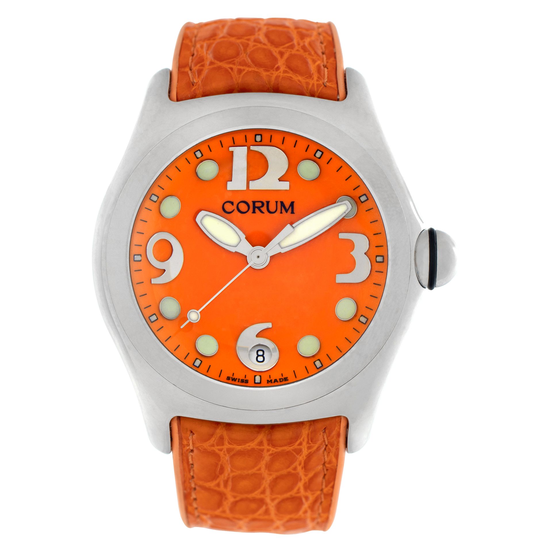 Preowned Corum Bubble 163.150.20 Stainless Steel W526311 | Gray & Sons