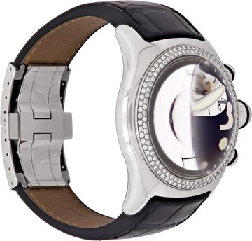 Corum Bubble 396.150.20 Stainless Steel Black dial 45mm Quartz watch