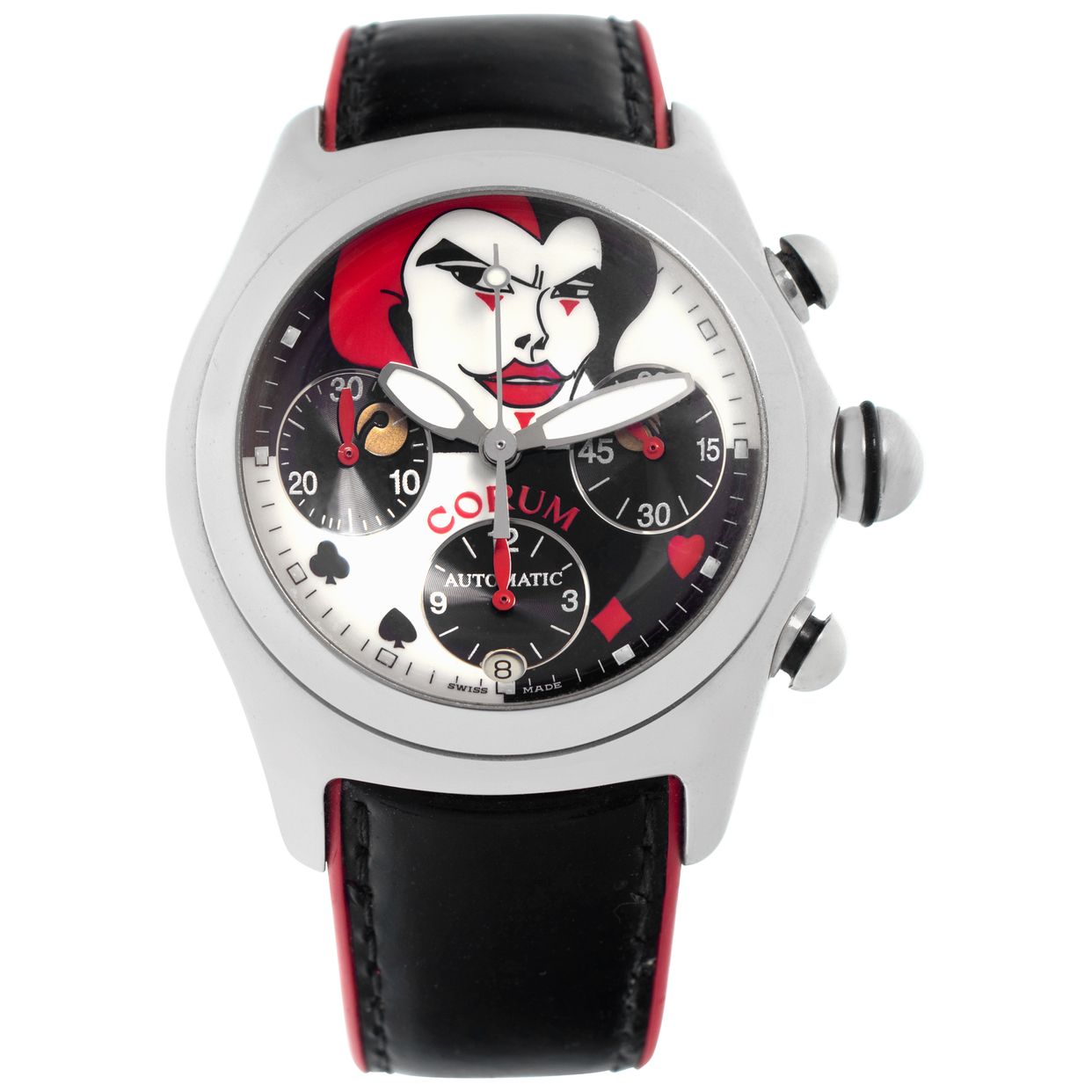 Used Corum Bubble stainless steel 45mm auto