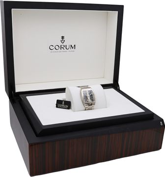 Corum Golden Bridge in 18k white gold