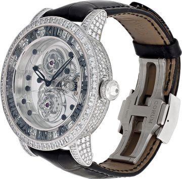 Corum Heritage 06/0002 18k White Gold Skeleton dial 46mm Manual watch