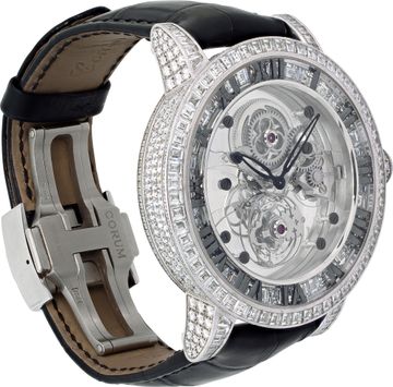 Corum Heritage 06/0002 18k White Gold Skeleton dial 46mm Manual watch