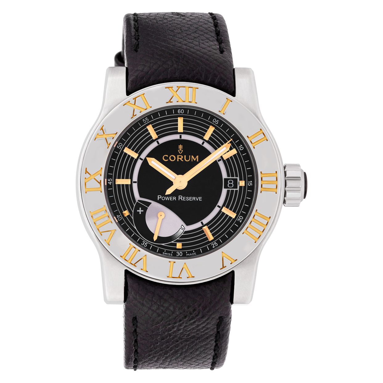 CORUM時計　ROMVLVS Preowned Corum Romvlvs stainless steel 42mm auto watch