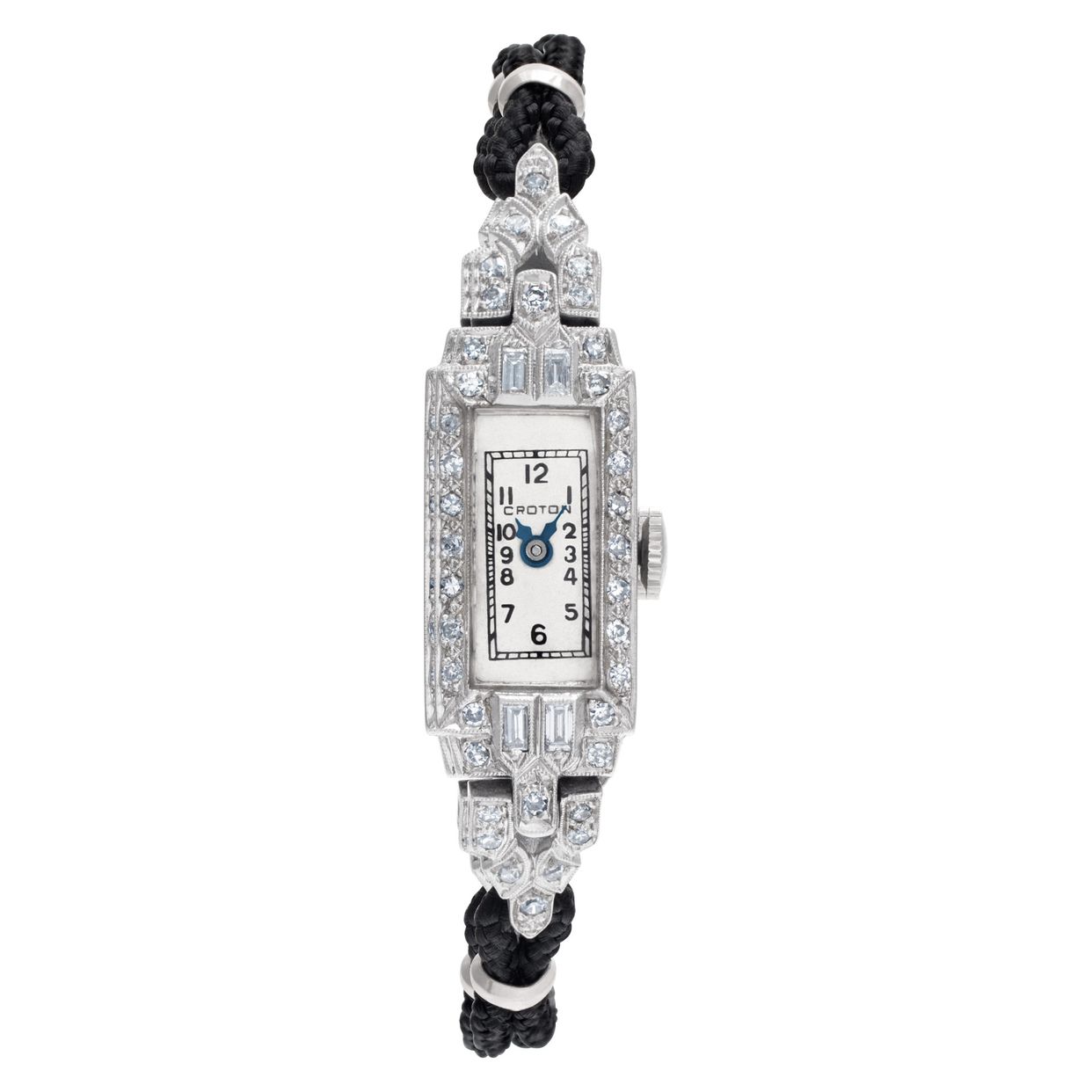 Pre-owned Croton Cocktail 1234 Platinum Cream dial 10mm | display picture 1