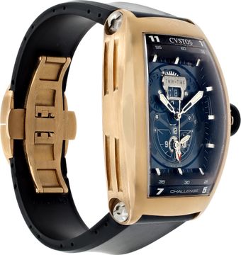 CVSTOS Challenge Twin Time in 18k rose gold