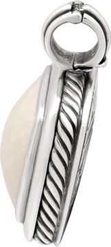 David Yurman Agate Alboin Enhancer sterling silver.