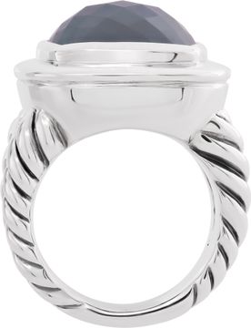 David Yurman Albion Hematite ring in sterling silver
