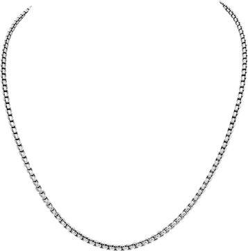 David Yurman Box Chain in sterling silver. David Yurman Box Chain in sterling silver