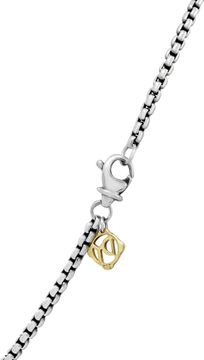 David Yurman Box Chain in sterling silver.