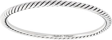 David Yurman Cable bangle in sterling silver