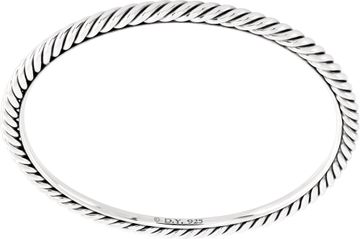 David Yurman Cable bangle in sterling silver