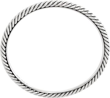 David Yurman Cable bangle in sterling silver