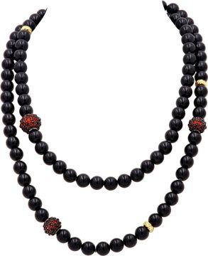 David Yurman Cable Berries with onyx and 18k yellow gold stations Necklace Collection
