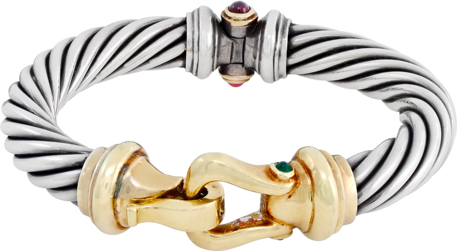 David Yurman Cable Classic Collection Buckle bracelet/ bangle