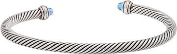 David Yurman Cable Flex bracelet in sterling silver and 14k