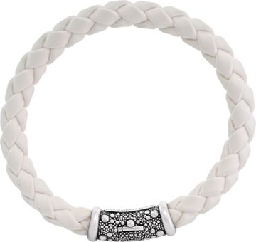 David Yurman Chevron Woven rubber Bracelet