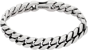 David Yurman Curb Chain Bracelet in sterling silver Bracelet Collection