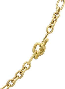 David Yurman Figaro Toggle Link 18k chain/necklace