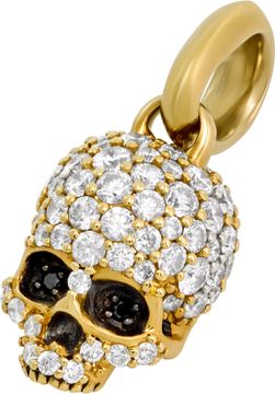 David Yurman Memento Mori Skull In 18k Yellow Gold
