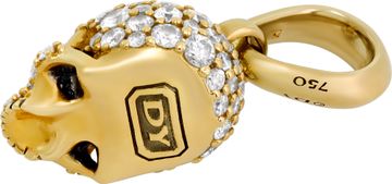 David Yurman Memento Mori Skull In 18k Yellow Gold