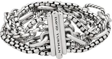 David Yurman Multi Row Chain Bracelet in sterling silver David Yurman Multi Row Chain Bracelet in sterling silver Bracelet Collection