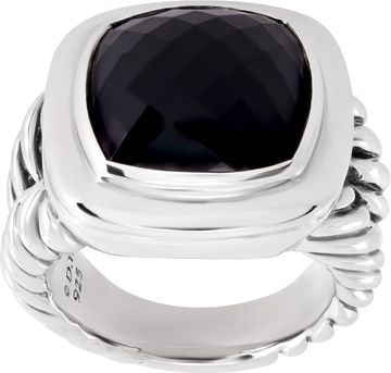 David Yurman Onyx Albion ring in sterling silver David Yurman Onyx Albion ring in sterling silver