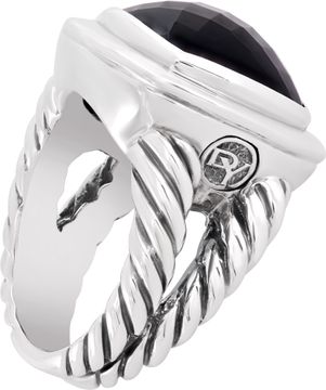 David Yurman Onyx Albion ring in sterling silver