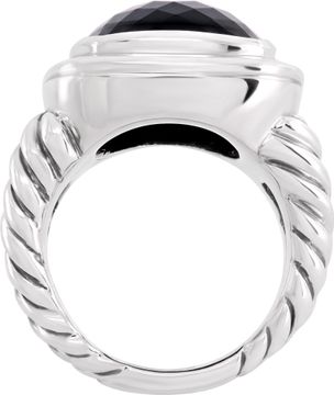 David Yurman Onyx Albion ring in sterling silver