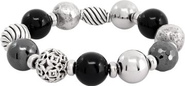 David Yurman Onyx & Hematine elemnt bead bracelet Bracelet Collection