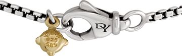 David Yurman Petit Albion garnet and diamonds pendant on chain