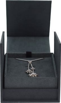 David Yurman Starburst diamond necklace in sterling silver