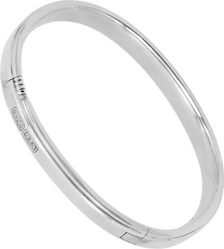 David yurman Streamline Cuff bracelet in sterling silver. 9mm Fold over Clasp .