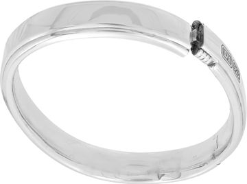 David yurman Streamline Cuff bracelet in sterling silver. 9mm Fold over Clasp .