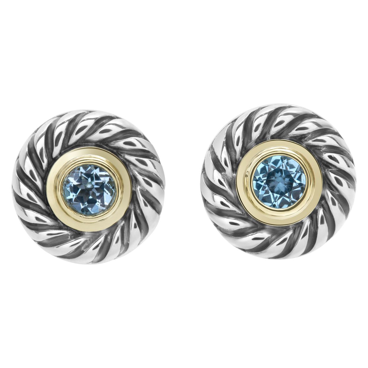 DavidYurman Topaz + Amethyst Stud Earrings main image 1