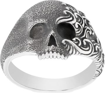 David Yurman Waves Skull Ring in sterling silver David Yurman Waves Skull Ring in sterling silver