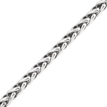 David Yurman Wheat Bracelet in Sterling Silver and 14k Yellow Gold