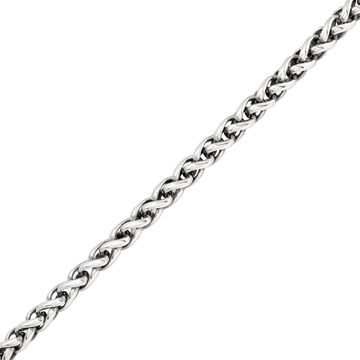 David Yurman Wheat Chain Necklace in Sterling Silver and 14k