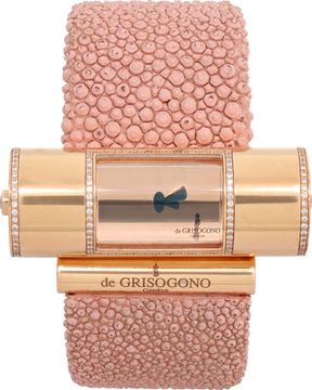 De Grisogono N/A Lipstick SY S04 18k Gold dial 45.5mm Quartz watch De Grisogono 45.5mm Lipstick SY S04 Ladies Watch Collection