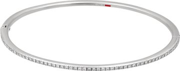 Diamond Bangle . De Beers Classic 18k white gold diamond bangle rodium plated. Diamond Bangle . De Beers Classic 18k white gold diamond bangle rodium plated. Bracelet Collection