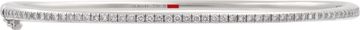 Diamond Bangle . De Beers Classic 18k white gold diamond bangle rodium plated.