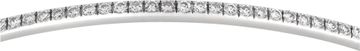Diamond Bangle . De Beers Classic 18k white gold diamond bangle rodium plated.