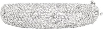 Diamond Bangle in 14k white gold