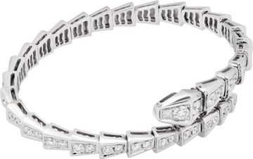 Diamond bracelet in 18k white gold with approx. 2.8 carats in diamonds